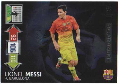 Limited Edition, 2012-13 Adrenalyn Champions League, Lionel Messi