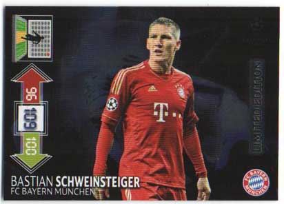 Limited Edition, 2012-13 Adrenalyn Champions League, Bastian Schweinsteiger