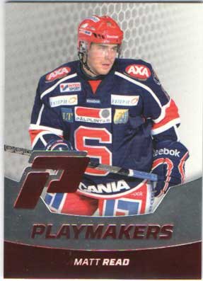 2012-13 HockeyAllsvenskan, Playmakers #ALLS-PM10 Matt Read SÖDERTÄLJE SK