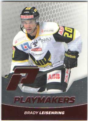 2012-13 HockeyAllsvenskan, Playmakers #ALLS-PM13 Brady Leisenring VIK Västerås HK