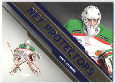 2012-13 HockeyAllsvenskan, Net Protectors #ALLS-NP08 Linus Ullmark MORA IK