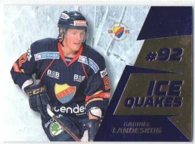 2012-13 HockeyAllsvenskan, Ice Quakes #ALLS-IQ04 Gabriel Landeskog DJURGÅRDENS IF