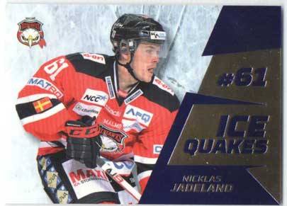 2012-13 HockeyAllsvenskan, Ice Quakes #ALLS-IQ07 Nicklas Jadeland IF MALMÖ REDHAWKS