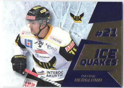 2012-13 HockeyAllsvenskan, Ice Quakes #ALLS-IQ13 Patrik Berglund VIK VÄSTERÅS HK