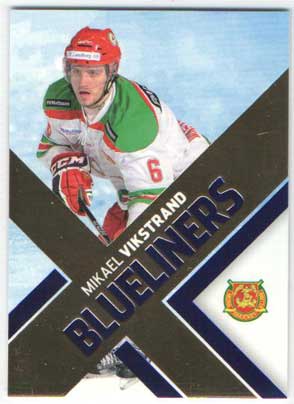 2012-13 HockeyAllsvenskan, Blueliners #ALLS-BL08 Mikael Wikstrand MORA IK