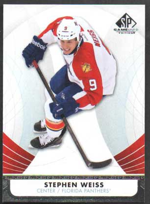 Stephen Weiss 2012-13 SP Game Used #61 Stephen Weiss 