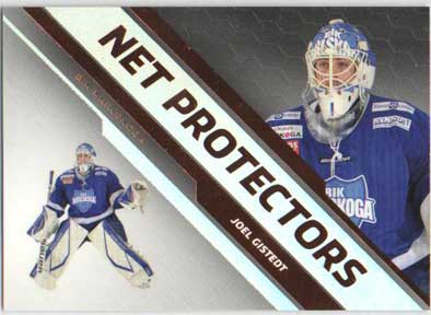 2012-13 HockeyAllsvenskan, Net Protectors Parallel #ALLS-NP03 Joel Gistedt BIK KARLSKOGA /30