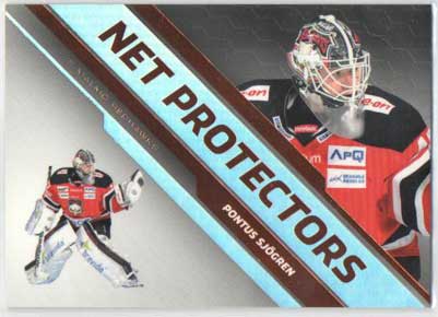 2012-13 HockeyAllsvenskan, Net Protectors Parallel #ALLS-NP07 Pontus Sjögren IF MALMÖ /30