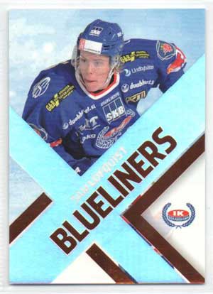 2012-13 HockeyAllsvenskan, Blueliners Parallel #ALLS-BL09 Sam Lofquist IK OSKARSHAMN /30