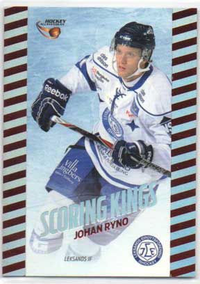 2012-13 HockeyAllsvenskan, Scoring Kings Parallel #ALLS-TS03 Johan Ryno LEKSANDS IF /30