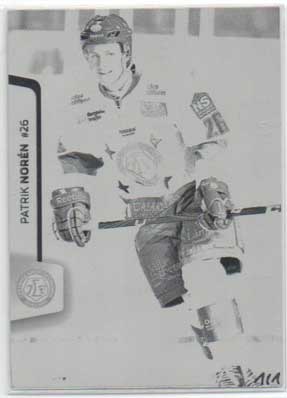 Black Press Plate 2012-13 ALLS-119 Patrik Noren LEKSANDS IF