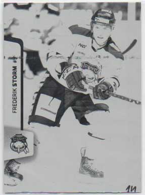 Black Press Plate 2012-13 ALLS-155 Frederik Storm IF MALMÖ REDHAWKS