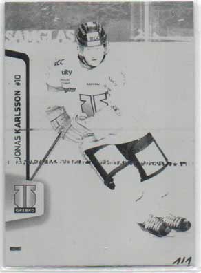Black Press Plate 2012-13 ALLS-317 Jonas Karlsson ÖREBRO HK
