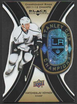 Viatcheslav Voynov 2012-13 Black Diamond All-Time Greats Championship Rings #CRB11