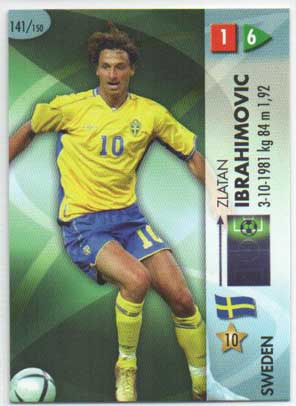 Zlatan Ibrahimovic 2006 Panini World Cup Germany 2006 #141