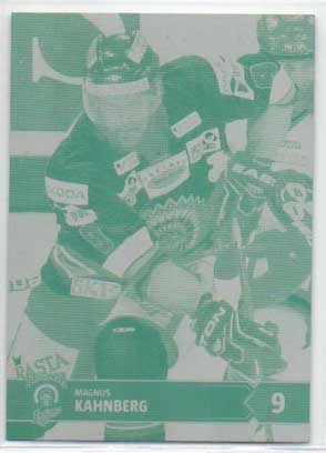 SHL Press Plate, Base, Magnus Kahnberg Frölunda Indians (Case topper)
