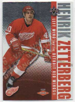 Henrik Zetterberg 2002-03 Vanguard LTD #113 /450
