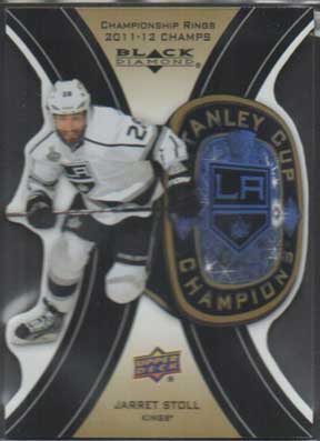 Jarret Stoll 2012-13 Black Diamond All-Time Greats Championship Rings #CRB14