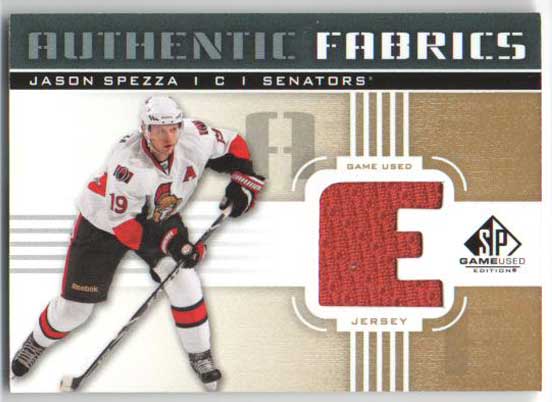 Jason Spezza 2011-12 SP Game Used Authentic Fabrics #AFJS