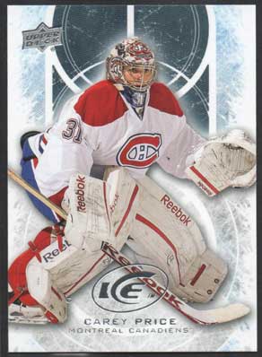 Carey Price 2012-13 Upper Deck Ice #11