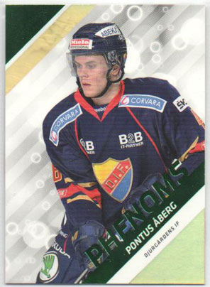 2012-13 HockeyAllsvenskan, Phenoms Parallel #ALLS-PH03 Pontus Åberg/ Pontus Aberg DJURGÅRDENS IF /30