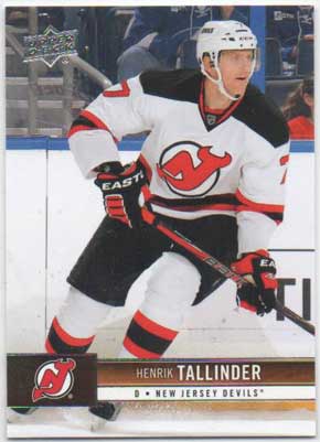 Henrik Tallinder 2012-13 Upper Deck #109 