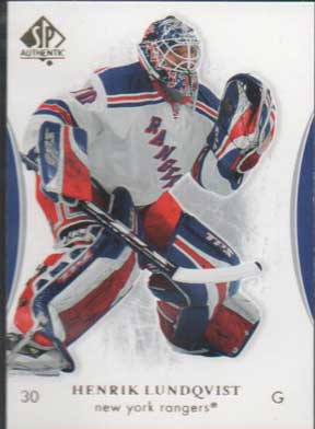 Henrik Lundqvist 2007-08 SP Authentic #31