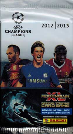 Internationell Utgåva: 1st Paket Panini Adrenalyn XL Champions League 2012-13