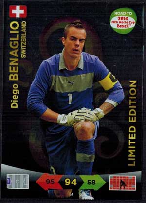 Limited Edition, 2013-14 Adrenalyn Road to the World Cup, Diego Benaglio