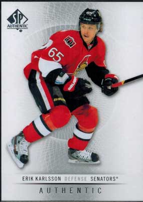 Erik Karlsson 2012-13 SP Authentic #73