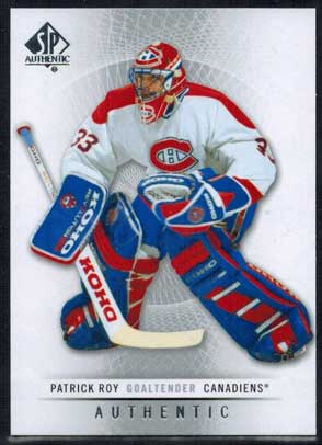 Patrick Roy 2012-13 SP Authentic #65