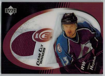 Milan Hejduk 2003-04 Upper Deck Ice Clear Cut Winners #CCMH