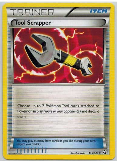 Pokémon, Dragons Exalted, Tool Scrapper - 116/124 - Uncommon