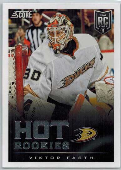 Viktor Fasth 2013-14 Score #625 Hot Rookie RC