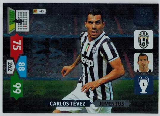 Game Changer, 2013-14 Adrenalyn Champions League, Carlos Tevez