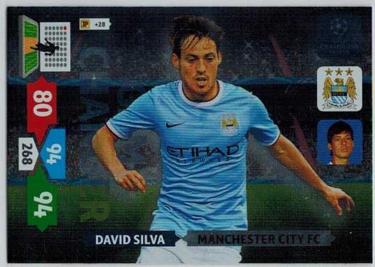 Game Changer, 2013-14 Adrenalyn Champions League, David Silva