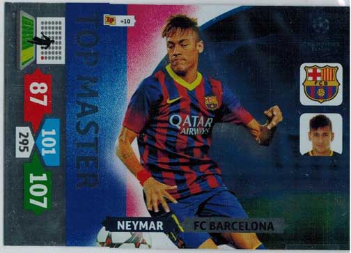 Top Master, 2013-14 Adrenalyn Champions League, Neymar