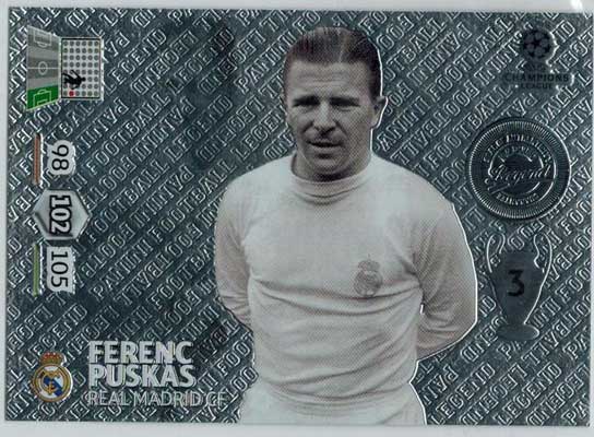 Legend, 2013-14 Adrenalyn Champions League, Fernec Puskas