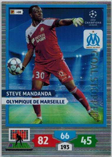Goal Stopper, 2013-14 Adrenalyn Champions League, Steve Mandanda