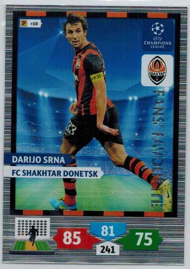 Fans Favourite, 2013-14 Adrenalyn Champions League, Darijo Srna