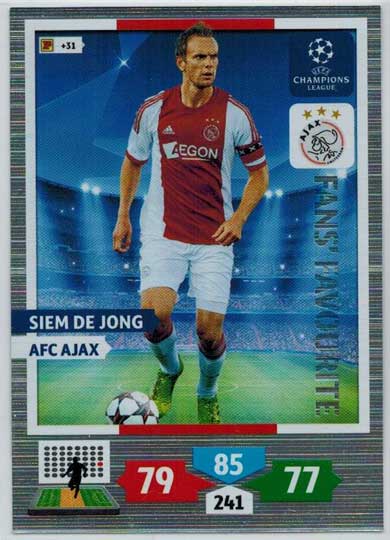 Fans Favourite, 2013-14 Adrenalyn Champions League, Siem De Jong