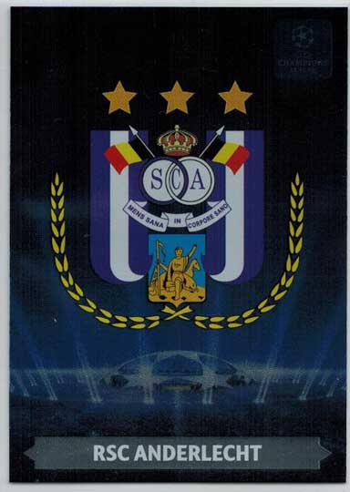 Team Logos, 2013-14 Adrenalyn Champions League, RSC Anderlecht