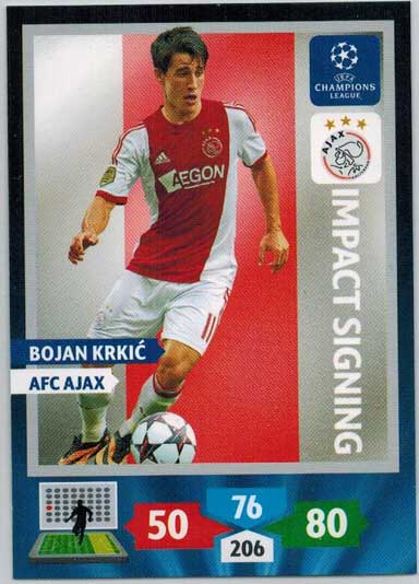 Impacts Signings, 2013-14 Adrenalyn Champions League, Bojan Krkic