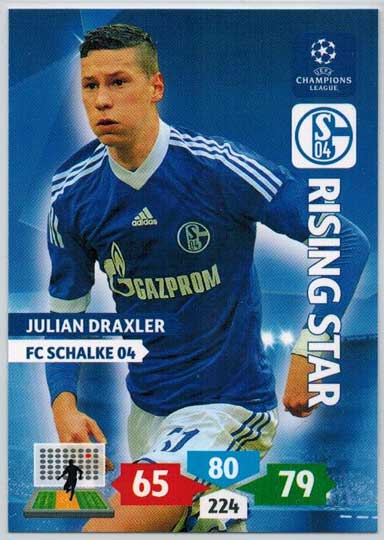 Rising Star, 2013-14 Adrenalyn Champions League, Julian Draxler