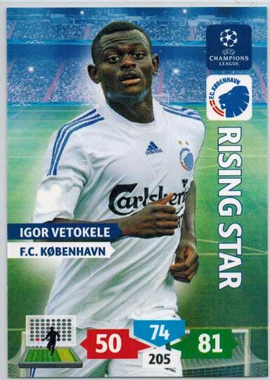Rising Star, 2013-14 Adrenalyn Champions League, Igor Vetokele