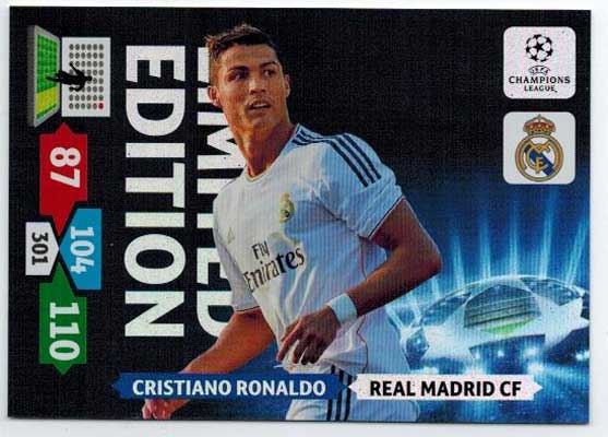 Limited Edition, 2013-14 Adrenalyn Champions League, Cristiano Ronaldo