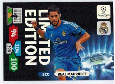 Limited Edition, 2013-14 Adrenalyn Champions League, Isco