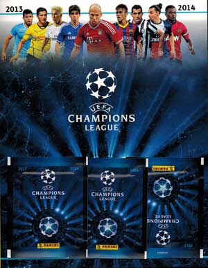 Startpaket, 2013-14 Panini Stickers Champions League