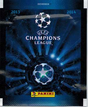 1 Paket, 2013-14 Panini Stickers Champions League
