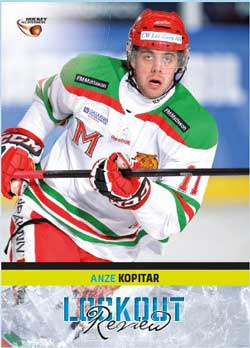 LOCKOUT REVIEW, 2013-14 HockeyAllsvenskan #HA-LR09 Anze Kopitar